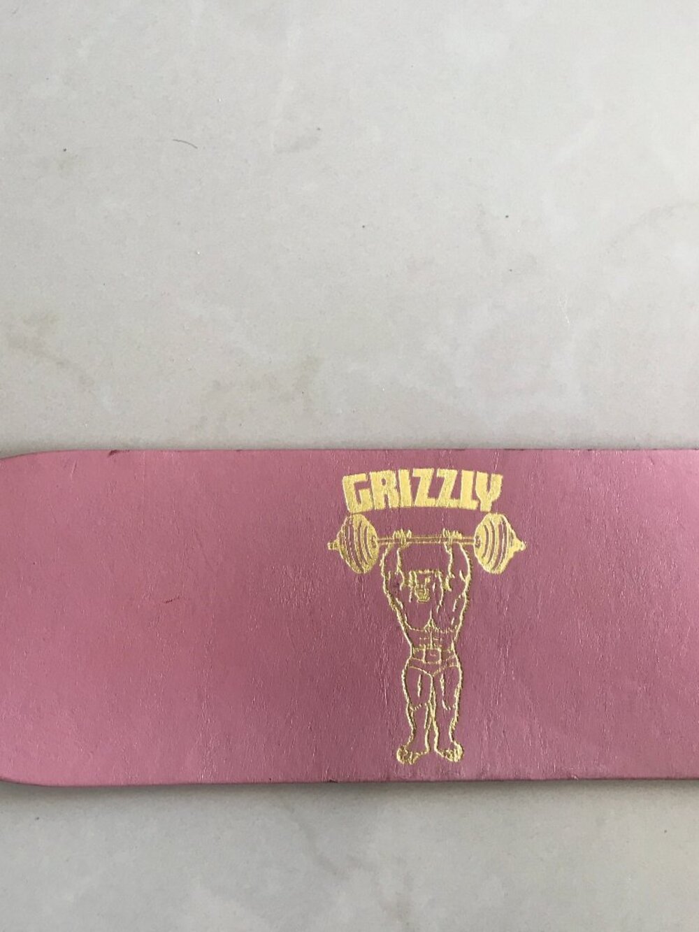 Women weightlifting Belt. by Grizzly. Classic NEW Vintage. made in Canada. Small